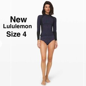 New Lululemon Swell Seeker Paddle Top Terrazzo Black Multi /Black size 4⭐️⭐️⭐️⭐️